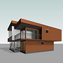 Mi Proyecto del curso: Diseño y modelado arquitectónico 3D con Revit . 3D, Arsitektur, Arsitektur Interior, pemodelan 3D, Arsitektur Digital, Dan ArchVIZ proyek oleh Alejandro Pantoja - 12.04.2021