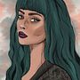 Procreate portrait. Digital Illustration, and Traditional illustration project by Licia Pi - 12.09.2021