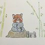 My project in Watercolor Illustration with Japanese Influence course. Een project van Traditionele illustratie,  Tekening y Aquarelschilderen van Wendy - 11.12.2021