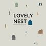 Illustration and book cover design for Lovely Nest by Living Loving . % Miranti A.K. tarafından hazırlanan Geleneksel illüstras, on, Vektör İllüstras, onu, Dijital İllüstras, on, Baskı, İç Dekoras, on, Ve Kendin Yap projesi - 10.23.2019