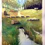 Mein Kursprojekt: Natürliche Aquarelllandschaften. Un progetto di Belle arti, Pittura e Pittura ad acquerello di Susanne Weiss - 07.01.2022