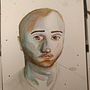 Mi Proyecto del curso: Retrato artístico en acuarela . Arte plastice, Pictura, Pictură în acuarelă și Desen de portret de Estela Sanz - 01.08.2022