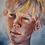 My project in Artistic Portrait with Watercolors course. Un projet de Beaux Arts, Peinture, Aquarelle, Dessin de portrait et Illustration traditionnelle de Chantal Verheijen - 10.01.2022