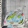 Mój projekt z kursu: Techniki ilustracji przełamujące blokady twórcze. Un progetto di Design, Illustrazione tradizionale, Belle arti, Pittura, Creatività, Creatività con i bambini e Sketchbook di magulcia - 15.01.2022