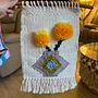 My project in Tapestry Weaving in a High-Warp Loom course. Un projet de Artisanat, Décoration, Art textile, Tissage , et Design textile de farah_yossry - 19.01.2022