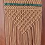 Mi Proyecto del curso: Macramé: nudos básicos y complejos Ein Projekt aus dem Bereich Erweiterungsentwicklung, Innendesign, Dekoration von Innenräumen, Weben, Makramee und Textildesign von Giovanna Villavicencio - 01.11.2021