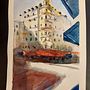 My project in Architectural Sketching with Watercolor and Ink course. Sketching, Drawing, Watercolor Painting, Architectural Illustration, Sketchbook & Ink Illustration project by Oliwia Górska - 02.03.2022