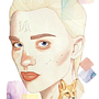 Il mio progetto del corso: Ritratto illustrato ad acquerello. Un proyecto de Ilustración tradicional, Bellas Artes, Pintura, Dibujo, Pintura a la acuarela, Dibujo de Retrato y Dibujo artístico de Caterina Todino - 04.02.2022