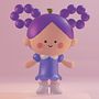 Cute little grape girl using 3D Blender.. Un progetto di Illustrazione tradizionale, Character design, Illustrazione digitale, Modellazione 3D e Manga di Sukhwi H - 10.02.2022