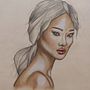 Il mio progetto del corso: Illustrazione con pastelli e matite colorate. Traditional illustration, Fine Arts, Pencil Drawing, Drawing, Portrait Drawing, Realistic Drawing, and Artistic Drawing project by FEDERICA - 02.13.2022
