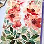 My project in Artistic Floral Watercolor: Connect with Nature course Ein Projekt aus dem Bereich Traditionelle Illustration, Malerei, Aquarellmalerei und Botanische Illustration von Jade - 18.02.2022