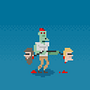 Pixel Characters. Een project van Traditionele illustratie y Pixel art van Andreas Tabak - 25.02.2022