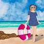 Il mio progetto del corso: Creazione di personaggi femminili in stile cartoon con Procreate. Un proyecto de Ilustración tradicional, Ilustración digital y Dibujo digital de Anna Galgano - 06.03.2022