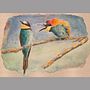 Ausdrucksstarke Tierporträts in Aquarell - Kursprojekt Ein Projekt aus dem Bereich Traditionelle Illustration, Aquarellmalerei, Realistische Zeichnung und Naturalistische Illustration von Christine Kuhn - 07.03.2022