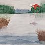 Meu projeto do curso: Paisagens atmosféricas em aquarela. Fine Arts, Painting, and Watercolor Painting project by Nathalia Nabor Ramacciotti - 03.07.2022