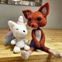 Mi Proyecto del curso: Needle felting: creación de personajes con lana y aguja . % Tania Lara tarafından hazırlanan Sanat ve El Sanatları, O, uncak Tasarımı, İğne Keçeleme, Ve Tekstil Tasarımı projesi - 03.07.2022