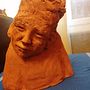 My project for course: Introduction to Clay Figurative Sculpture. Een project van  Beeldende kunst y Beeldhouwwerk van CsNagy Helga - 12.03.2022