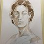 Mon projet du cours : Portraits à l’aquarelle : saisissez la personnalité de votre modèle. Un progetto di Belle arti, Pittura, Pittura ad acquerello e Disegno di ritratti di eva_nonn316 - 24.03.2022