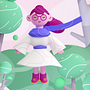 My project for course: Cinema 4D: Bring Playful 3D Illustrations to Life. Un progetto di Illustrazione tradizionale, 3D, Illustrazione digitale e Modellazione 3D di yasin muh. yasin - 30.03.2022