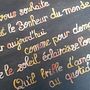 Mon projet du cours : Lettering à l’aquarelle métallique. Un progetto di Lettering, Pittura ad acquerello, H e lettering di v_corroy - 26.03.2022