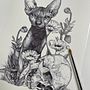 My project for course: Naturalist Illustration with Ballpoint Pen . Traditional illustration, Drawing, Realistic Drawing, and Naturalistic Illustration project by Annika Sylte - 04.07.2022