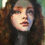 My project for course: Contemporary Oil Portraiture . Ilustrație tradițională, Arte plastice, Pictura și Pictură în ulei de Denise Longeneker - 04.12.2022