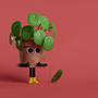 Hey Pot!. 3D, 3D Modeling, and 3D Character Design project by alejandro_diaz10 - 04.14.2022