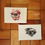 Bordados "Olhos". Un projet de Artisanat, Design textile , et Broderie de amandafleitee - 30.04.2022