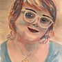 My project for course: Artistic Portrait with Watercolors. Un proyecto de Bellas Artes, Pintura, Pintura a la acuarela y Dibujo de Retrato de drleeberg - 08.05.2022