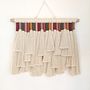 Mi proyecto del curso: Macramé: técnicas de tejido envuelto. Un proyecto de Artesanía, Decoración de interiores, Tejido, Macramé, Teñido Textil y Diseño textil de Patricia - 12.05.2022