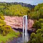Cascata do parque do caracol - Canela - Rio grande do Sul - Brasil. Un projet de Peinture à l'huile de jesse camilo - 06.06.2022