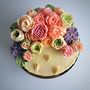 Mi proyecto del curso: Flores de crema de mantequilla para cake design. Un progetto di Design e DIY di Micaela Mondino - 06.06.2022