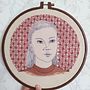 Mi proyecto del curso: Creación de retratos bordados. Un progetto di Ricamo e Textile Design di Karin Ruiz - 08.06.2022