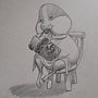 Dibujo a lápiz de animales realistas para cuentos Ein Projekt aus dem Bereich Design von Figuren, Bleistiftzeichnung, Zeichnung und Kinderillustration von Herman López - 17.06.2022
