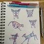 My project for course: Dynamic Animal Illustration for Children’s Stories. Un progetto di Character design, Disegno a matita, Disegno e Illustrazione infantile di louize_lime - 02.07.2022