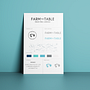 Farm to Table - Branding & Identity. Design, Traditional illustration, Br, ing, Identit, Graphic Design, Logo Design, Digital Design, Digital Drawing, Social Media Design, Br, and Strateg project by lorlianne - 07.05.2022