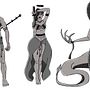 Mis primeros OC . Ilustrasi tradisional, Animasi, Desain Karakter, Video Game, Dan Desain Game proyek oleh Daniel de Jesús Saucedo Muñoz - 07.12.2022