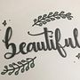 Mi proyecto del curso: Lettering creativo: dibuja palabras con estilo. Lettering, e Hand Lettering projeto de quiro_diet - 14.07.2022