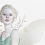 Meu projeto do curso: Retrato em aquarela a partir de uma fotografia . Ilustrație tradițională, Pictură în acuarelă și Desen de portret de Isabelle Ricci - 07.18.2022