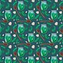 My project for course: Illustrated Pattern Design. Un projet de Design , Illustration traditionnelle, Création de motifs , et Estampe de Natalia Kochanowska - 19.06.2022