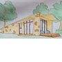 Meu projeto do curso: Ilustração artística de arquitetura à mão livre. Arquitetura, Desenho a lápis e Ilustração arquitetônica projeto de Ilanna Brito - 16.07.2022