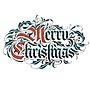 Merry Christmas. Lettering, Digital Lettering, H, and Lettering project by Dan Forster - 07.21.2022