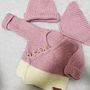 Mi proyecto del curso: Tejido de punto para prendas infantiles Ein Projekt aus dem Bereich Modedesign, Weben, DIY, Stricken und Textildesign von Paola Gordillo - 22.07.2022