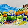 My project for course: Sketchbook Landscapes: A Colorful Approach. Esboçado, Criatividade, Desenho a lápis, Desenho, e Sketchbook projeto de Laura Partsch - 27.08.2022
