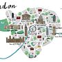My project for course: Illustrated Map Creation: Reflecting a City's Essence . Ilustrasi tradisional, Infografis, Menggambar, Ilustrasi Digital, Dan Lukisan Digital proyek oleh aysunaktuna - 08.12.2022