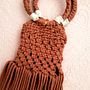 Borsa in macramè. Arts, Crafts, Accessor, Design, and Macramé project by vvillanova80 - 08.22.2022