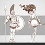 My project for course: Introduction to Design of Characters for Animation and Video Games . % Alejandro Valencia tarafından hazırlanan Geleneksel illüstras, on, Animas, on, Karakter Tasarımı, Video O, unları, O, Ve un Tasarımı projesi - 08.26.2022