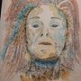 My project for course: Experimental Portraiture with Ink, Tea and Alcohol. Un projet de Beaux Arts, Peinture, Dessin et Illustration à l'encre de Laura Viola - 05.06.2022