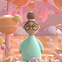 My project for course: Cinema 4D: Bring Playful 3D Illustrations to Life Ein Projekt aus dem Bereich Traditionelle Illustration, 3D, Digitale Illustration und 3-D-Modellierung von Anita Parry - 17.09.2022