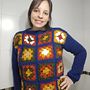 Mi proyecto del curso: Grannies de crochet: haz tu propio suéter. Fashion Design, Fiber Arts, DIY, Crochet, and Textile Design project by Cecilia Quiroga - 09.20.2022
